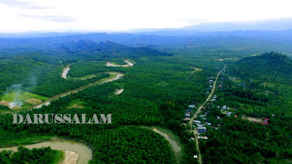 Jembatan Roboh Peng Hubung Kecamatan Murah Mulia dan Geureudong Pase Yang TerletaDi desa Darussalam 